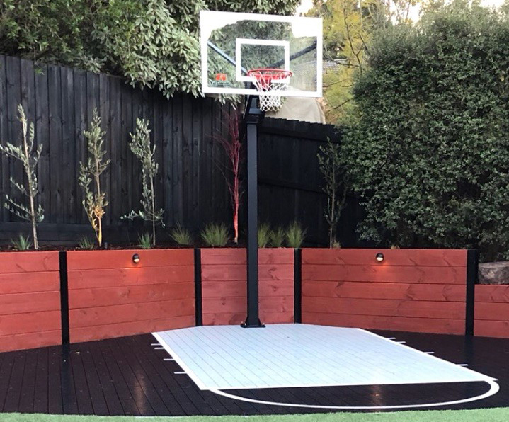 Swish Court Design Your Own, In Ground Basketball System Perth